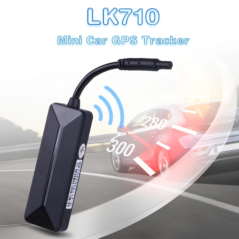 Real-time Tracking Device LK710 Mini GPS Tracker for Vehicle With Geo-fence Cut Oil Remotely Support History Route Playback
