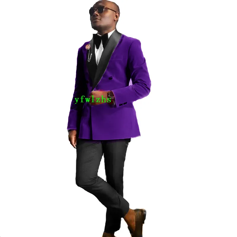 

Красивые бархатные мужские смокинги для жениха с отложным воротником, мужские костюмы, лучший блейзер для свадьбы/выпускного вечера (пиджак + брюки + галстук) B583