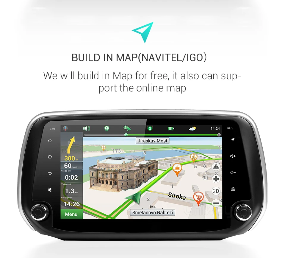 Uniway 4G+ 32G android 9,0 автомобильный dvd для hyundai Santa Fe мультимедийный автомобильный Радио gps навигатор видео плеер Автомобильный Стерео gps