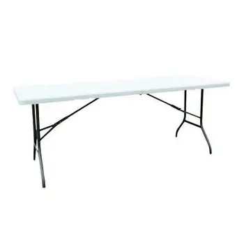 

6' Portable Folding Camping Dinner Table Heavy Duty Outdoor Indoor Party BBQ