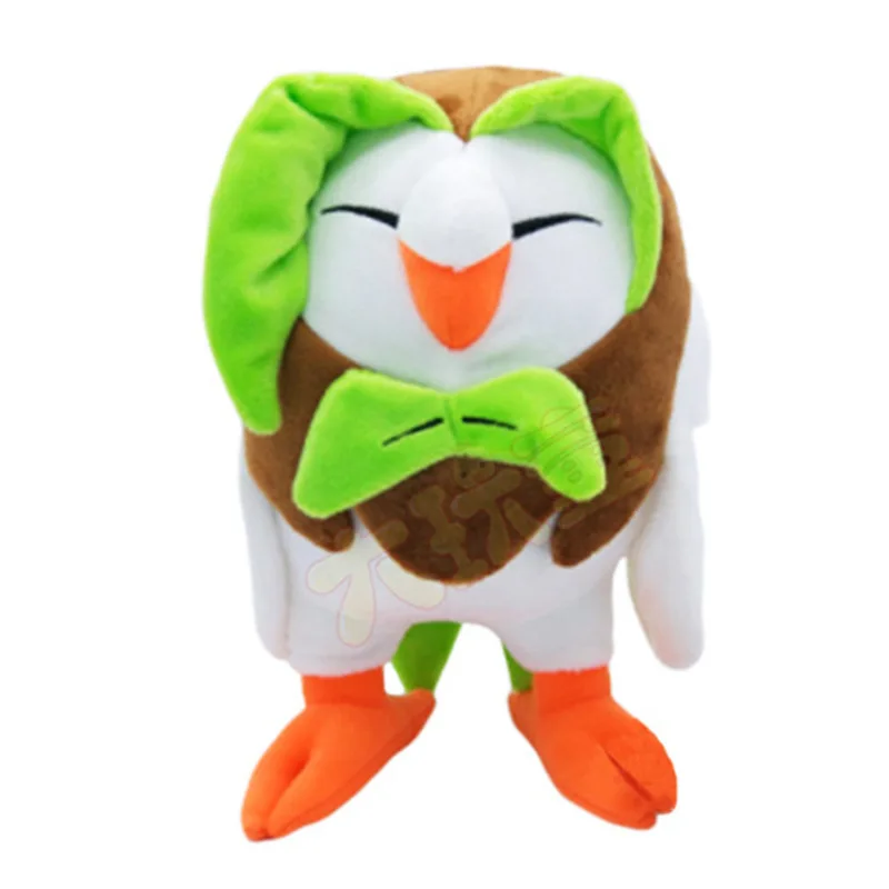 TAKARA TOMY POKEMON Dartrix кукла Птица Животное попугай Sofft мягкие куклы для детей 22 см