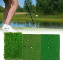 3-in-1 Golf Hitting Mat Practice Training Lawn Indoor Outdoor -turf Golf Pads For Outdoor Exercise Sport Ornament 30x60c J7g0