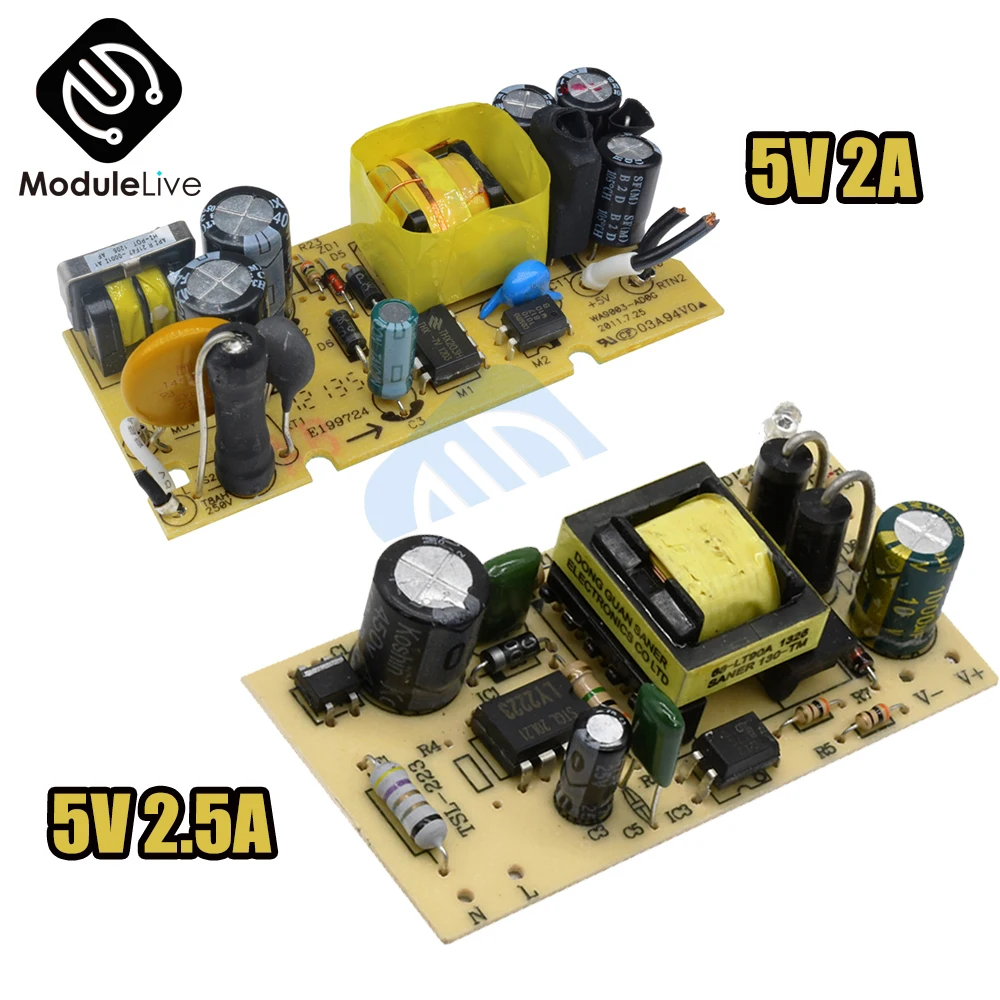 5V 2.5A AC DC 2A 2000mA переключатель переключения Питание модуль для замены ремонта