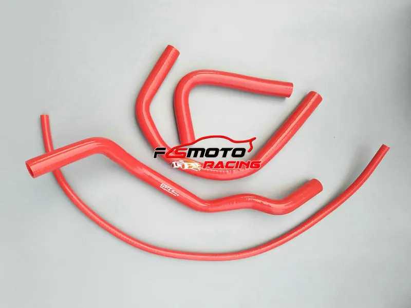 4 pcs Silicone Radiator Hose For Yamaha banshee YZF 350 YFZ350 Red/blue