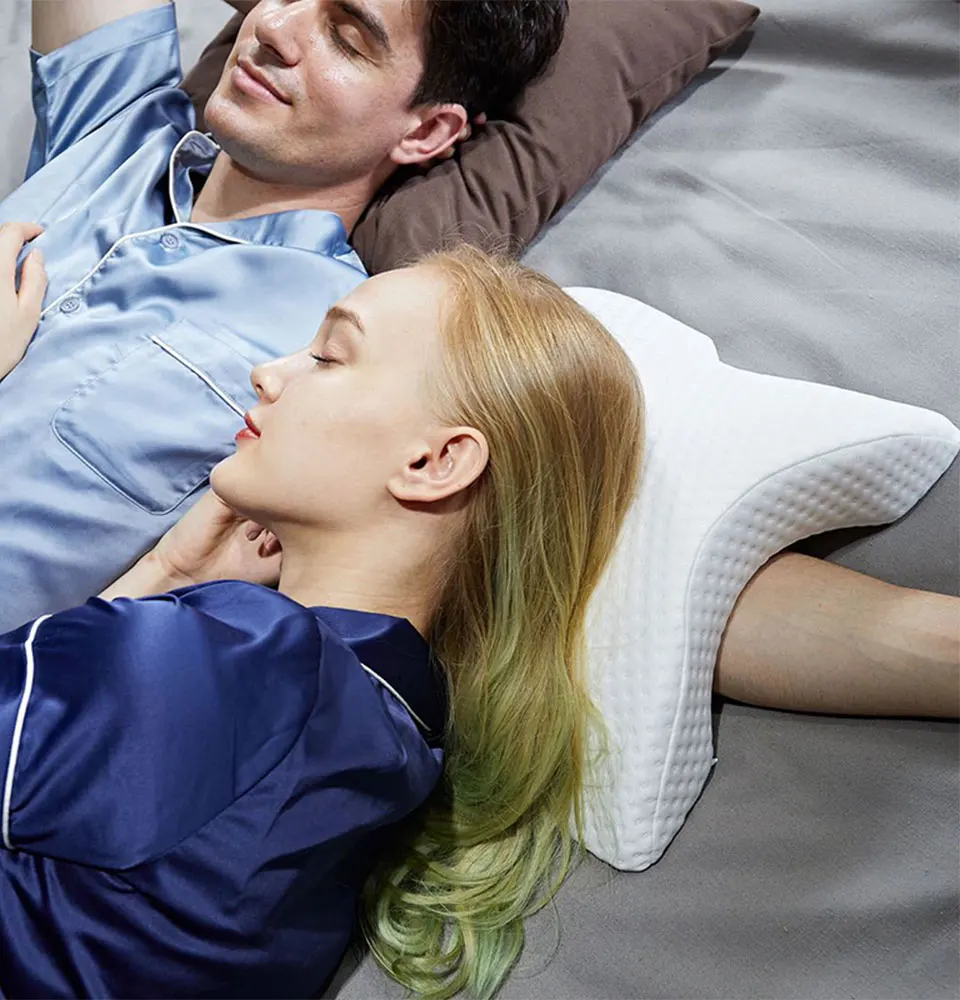 Diniwell изогнутая медленный отскок Memory Foam подушка против давления рук Numb защита шеи мертвые руки пара подушка офис подгузник