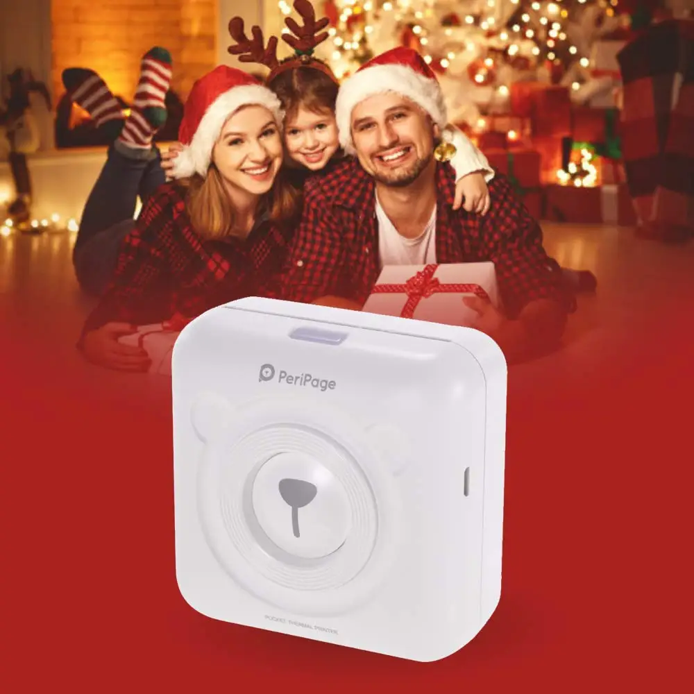 Portable MINI Bluetooth Thermal Photo Printer Pocket Mobile Phone Handheld Printing label printers For Android iphone 4