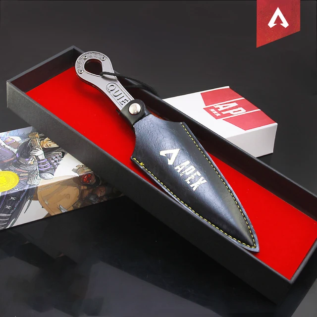 Apex Legends Wraith Heirloom Katana Sword Kunai Knife Heirlooms Keychain Game Replica Weapon Decoration Toys for Childrengift 4