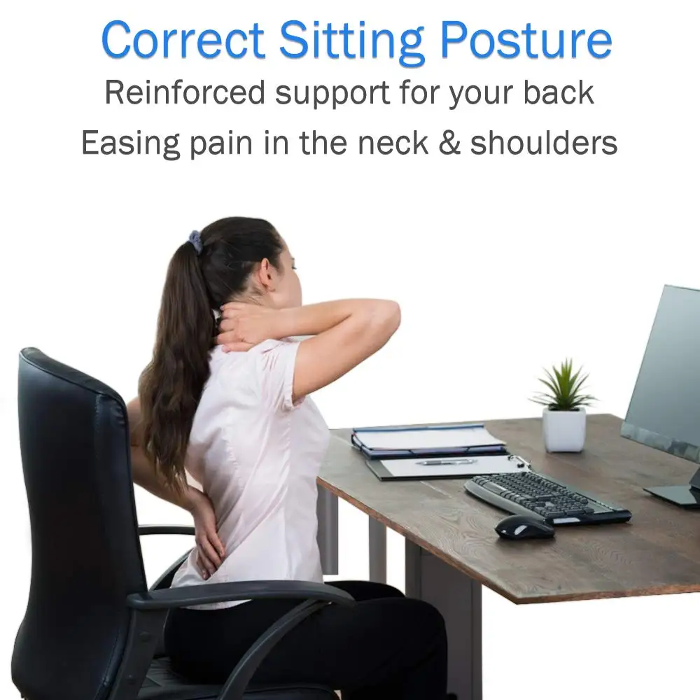 Adjustable Posture Corrector Back Support Shoulder Lumbar Brace Support Corset Back Belt Posture Correction for Men 4