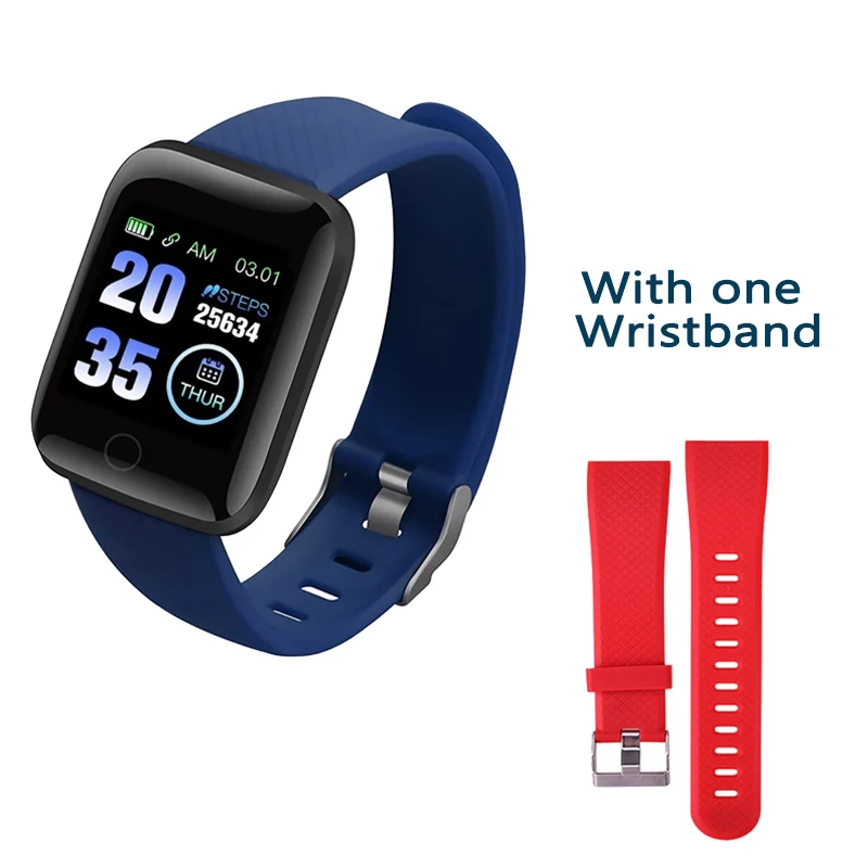 Водонепроницаемые Смарт-часы 116 Plus, умные наручные часы для мужчин и женщин, спортивные часы для фитнеса, смарт-браслет, Android, Relogio Masculino - Цвет: 19