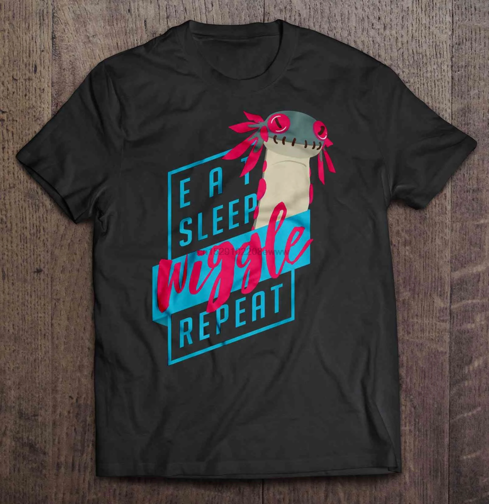 Men T Shirt Eat Sleep Wiggle Repeat Women t-shirt | Мужская одежда