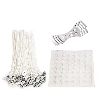 

Candle Making Kit with Melting Pot Candle Wicks Candle Sticker Wicks Holder Cand Q39B