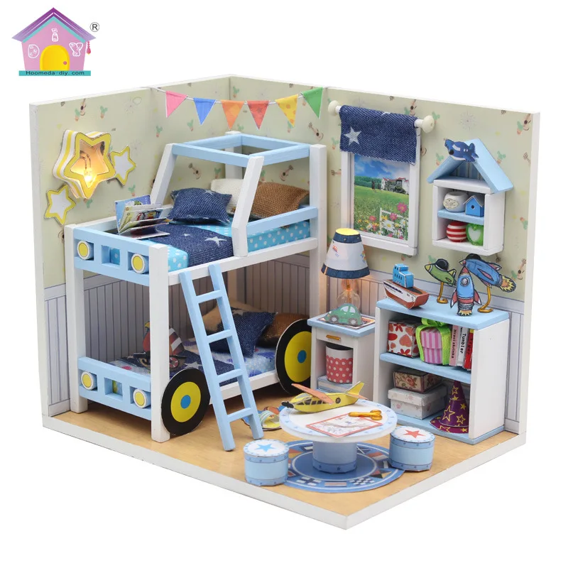 

M019 Stars Story DIY Hut Model Christmas Valentine's Day Graduation Gift Educational Assembled Boutique Supply of Goods