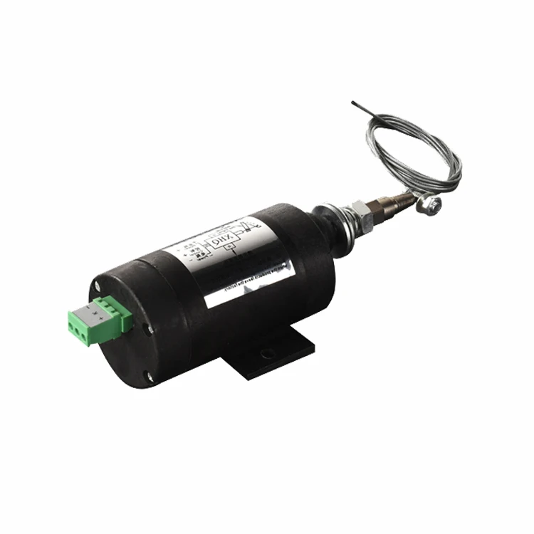 

Diesel Engine Flameout Generator Set Solenoid Valve Electronic Control Stop Switch Xhq-ptg12v / 24V