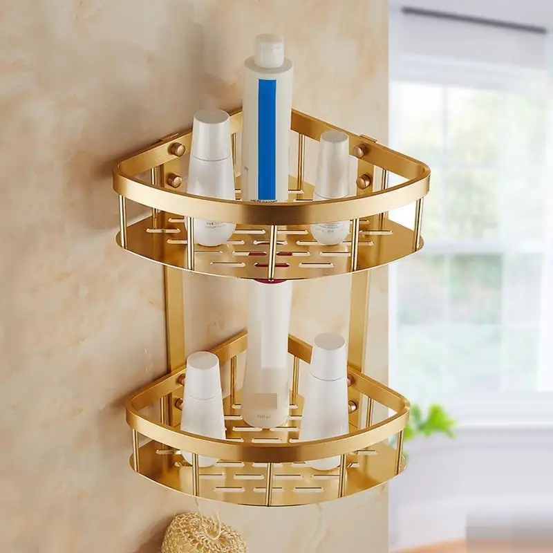 Number 1 Держатель настенные шкафы из стали Estante Estanteria Prateleira Parede Banheiro полки для Salle De Bain аксессуары Ванная комната настенная полка - Цвет: Number 1
