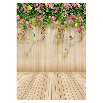 

Mermaid Photography Backdrop Birthday Banner Party Decorations Baby Shower Cartoon Characters Photo Studio Sea Background