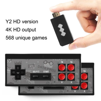 

2020 Sec 4K HDMI Video Game Console Built In 568 Classic Games Mini Retro Console Wireless Controller HDMI Output Dual Players