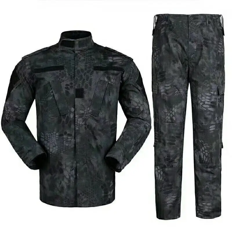 Tactische Leger Camouflage Combat Uniform ACU Multicam Sea Digital Camo Militaire Kleding Set Airsoft Outdoor Jas + Broek Tactische Leger Camouflage Combat Uniform ACU Multicam Sea Digital Camo Militaire Kleding Set Airsoft Outdoor Jas + Broek