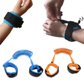 

Child Safety Practical Harness Leash Anti Lost Adjustable Wrist Link Traction Portable Rope Wristband Belt Baby Kids