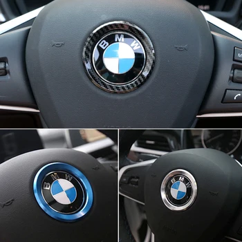 

Car Styling Decoration Ring Steering Wheel Circle Sticker For BMW M3 M5 E36 E46 E60 E90 E92 X1 F48 X3 X5 X6