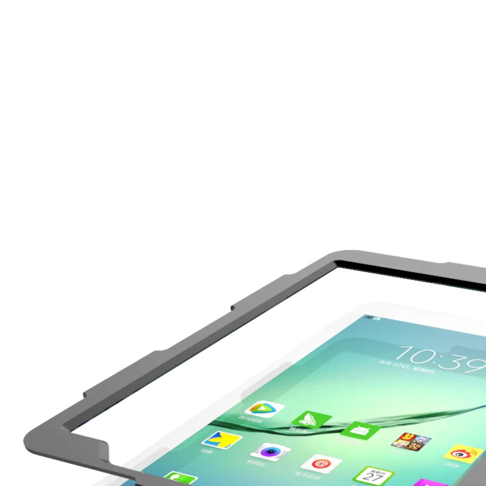 Для Samsung Galaxy Tab S2 9,7 SM-T810 SM-T815 противоударный сверхмощный Гибридный чехол со встроенным защитным чехлом для экрана