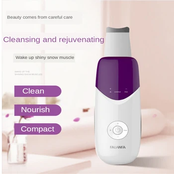 

Ultrasonic Skin Purifier Face Cleanser Cleansing Acne Removal Face Lifting Anti-Aging Ultrasonic Peeling Beauty Device