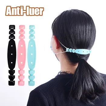 

Non-slip Silicone Ear Hook Adjustable Buckle Extension Strap For Mask Hanging adjustable Mask hooks Mascarilla mask ear gra