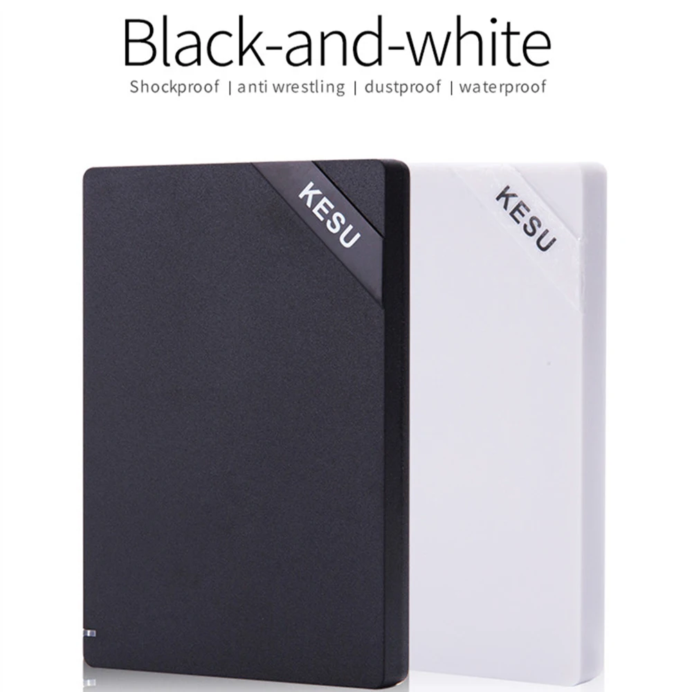 KESU 2 5 ''внешний жесткий диск USB3.0 120 Гб 160 250 ГБ 320 500 1 ТБ HDD внешний HD для ноутбуков