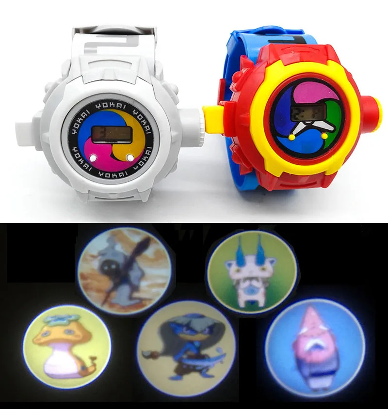 Японские Аниме DX Yo Kai детские наручные часы игрушка подарок на день рождения йо