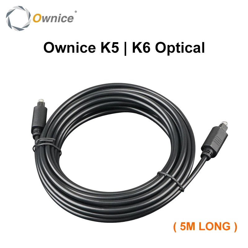 

Ownice 5 Meters optical cable only for Ownice K5 K6 Series does not sell separately