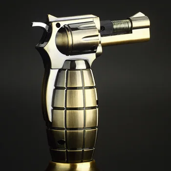 

Refillable Blow Torch Cigar Ignition BBQ Kitchen Burner Gas Welding Macarico Portable Butane Gas Torch Cooking Jet Lighter Gun