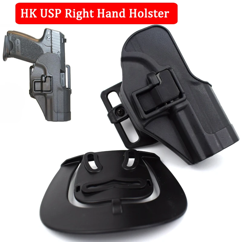 

Tactical HK-USP Compact Gun Holster Right Hand Gun Case Military Shooting Hunting Airsoft Pistol Belt Holster