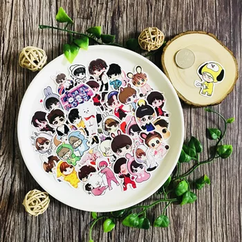 

Adhesive Paper 40 Does Not Repeat Expression Paste Children Graffiti Adhesive Paper Cartoon Figure Mini Mobile Phone Hand Ac