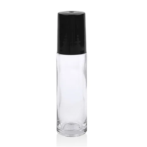 5/10 шт. 10 мл прозрачные распылением ароматерапевтического эфирного масла ролик духи в стеклянной бутылке Портативный пустой контейнер для хранения - Цвет: 10PCS