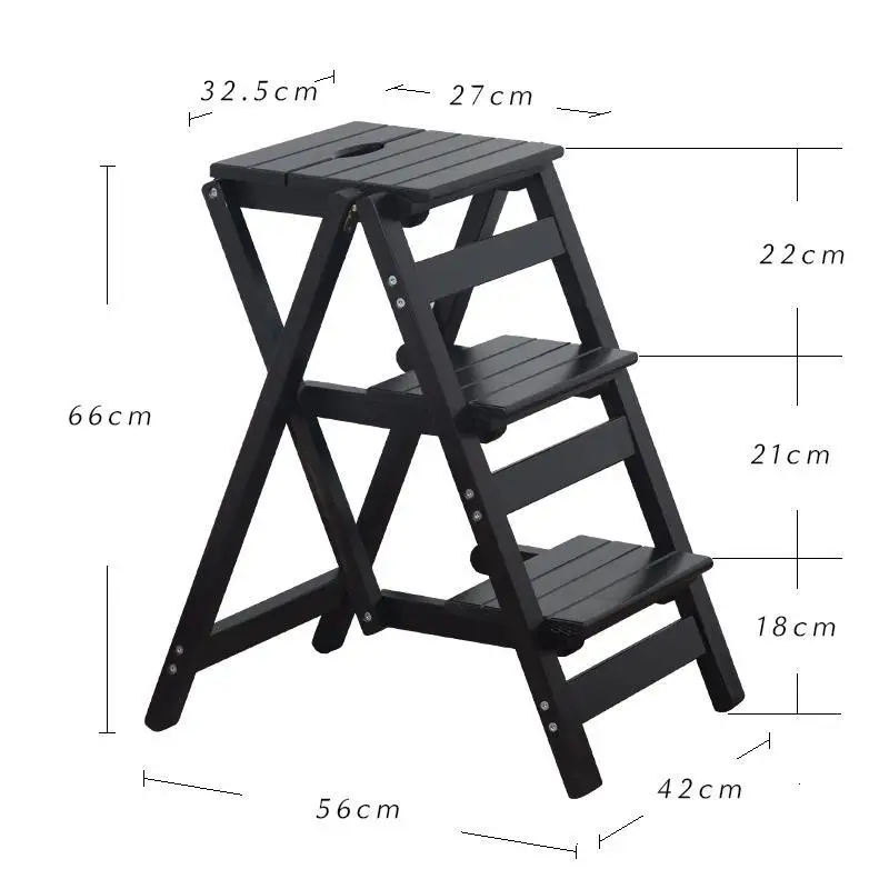 Cucina Османская маленькая Эшелонная Ванная комната для пожилых людей Escalera Marches Scaletta Legno Escabeau стул Merdiven Лестница Стул - Цвет: Version A