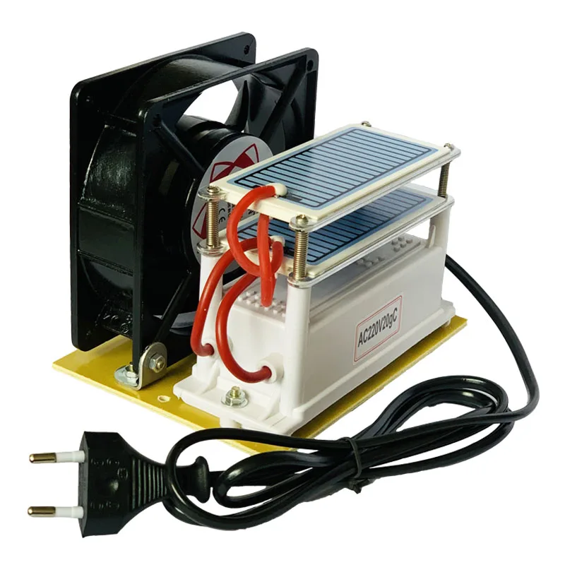 20g Ozonator 220V 20 Гц/ч, озонатор, Керамический генератор озона, 220 В, воздушный очиститель воды, вентилятор ozonio, озонатор для дома, автомобиля, стерилизация, очиститель воздуха - Цвет: 20g Ozonator 220V