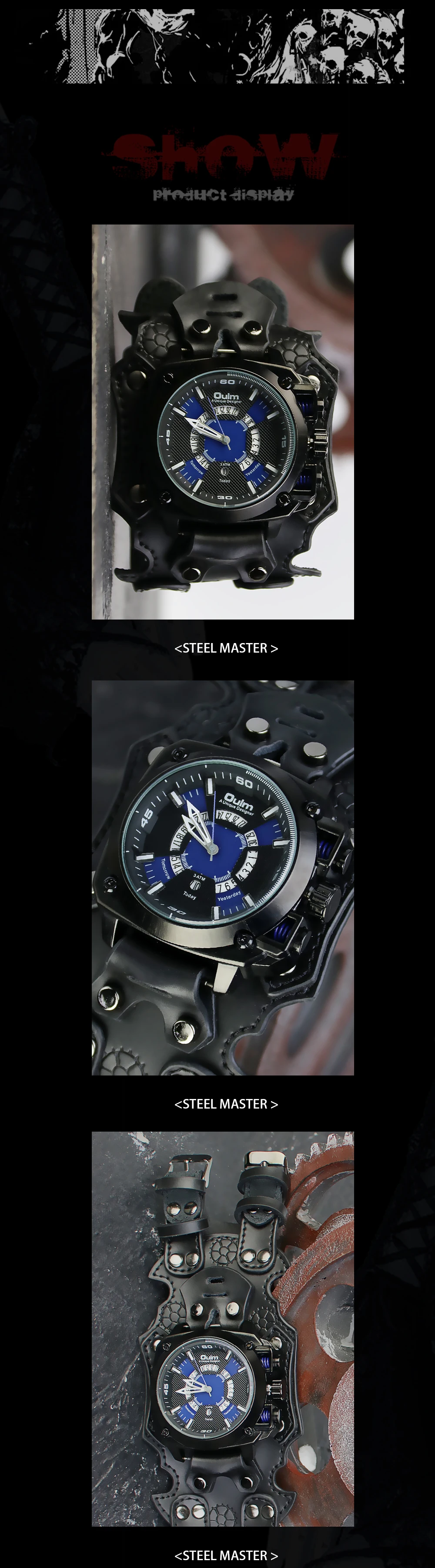 Новые роскошные механические часы мужские персональные спортивные стимпанк часы готические автоматические часы для мужчин