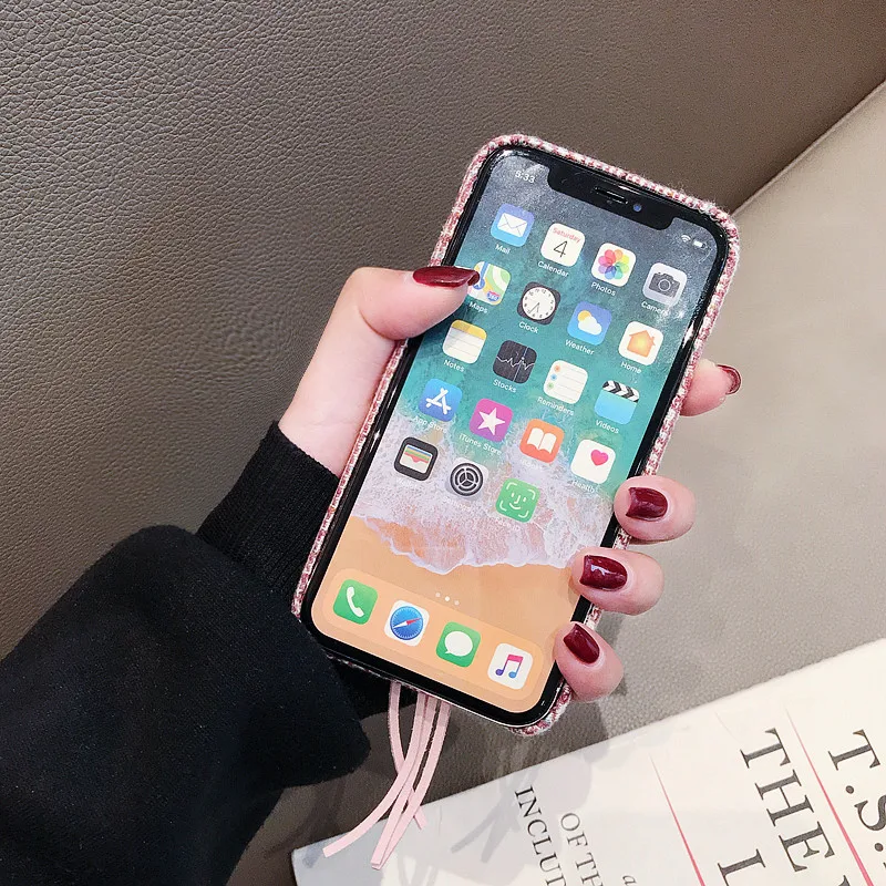 Чехол с плюшевым рисунком фламинго для iPhone 11 Pro Max, чехол из мягкого ТПУ, противоударный чехол для iPhone 11 X XR XS MAX 7 8 6 6S Plus, чехол