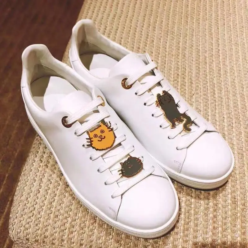 Женские кроссовки; zapatillas mujer; женская обувь с рисунком; Zapatos De Mujer; женские кроссовки с перекрестной шнуровкой; повседневные женские кроссовки с аппликацией; scarpe donna - Цвет: AS SHOW