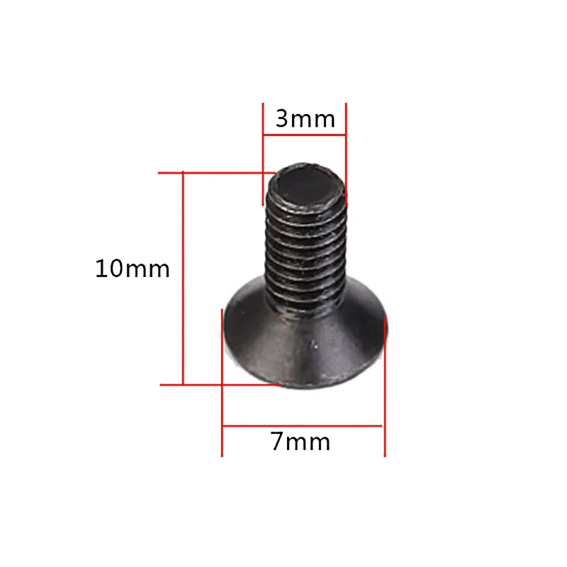 10Pcs/lot Metal Screw Nut Replacement Set Fit For M-LOK Rail Sections For Hunting Keymod Rail Sections Accessories