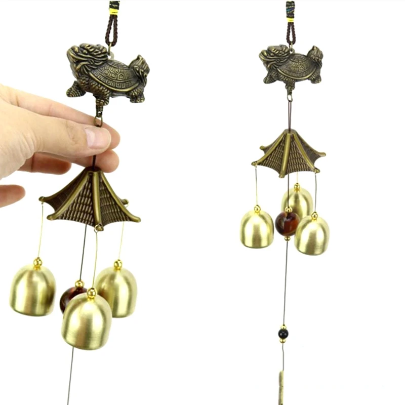 Креативный колокольчик на дверь медный колокольчик двора садовая подвеска автомобиль двери настенные вешалки домашний декор подарки на удачу