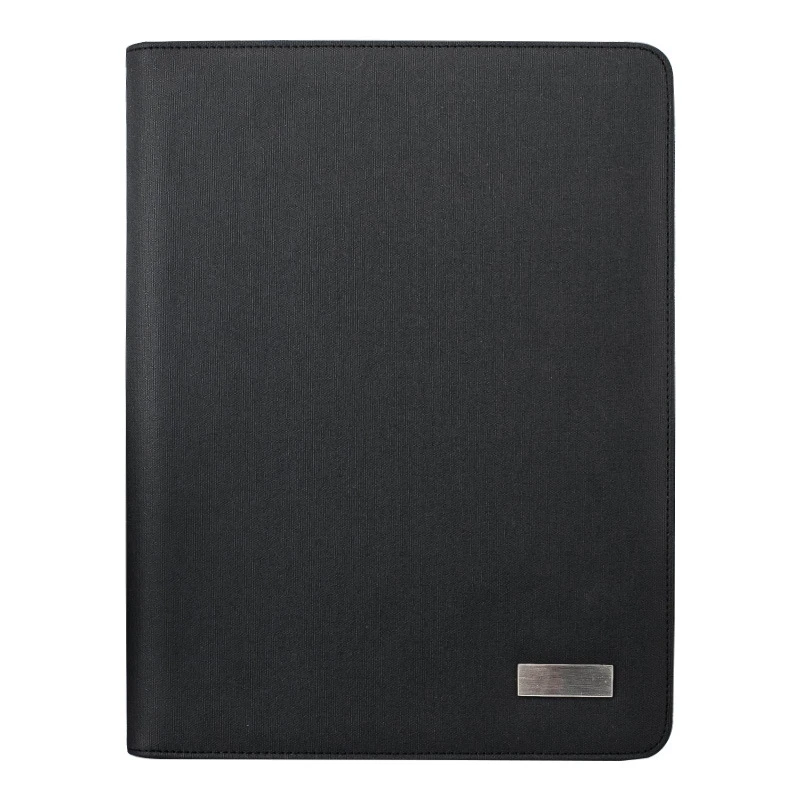 

A4 Size Travel Notebook Composition Book Business Manager Bag File Folder with Wireless Power Charger Mobile Bag Holder
