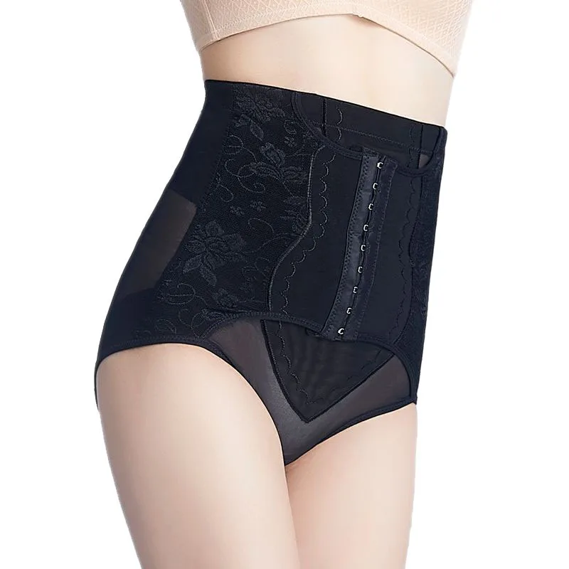 Breathable Corset Belts Women Body Panties Summer Mesh Shaper Sexy High Waist Modeling Firm Tummy Control Panty Butt Lifter