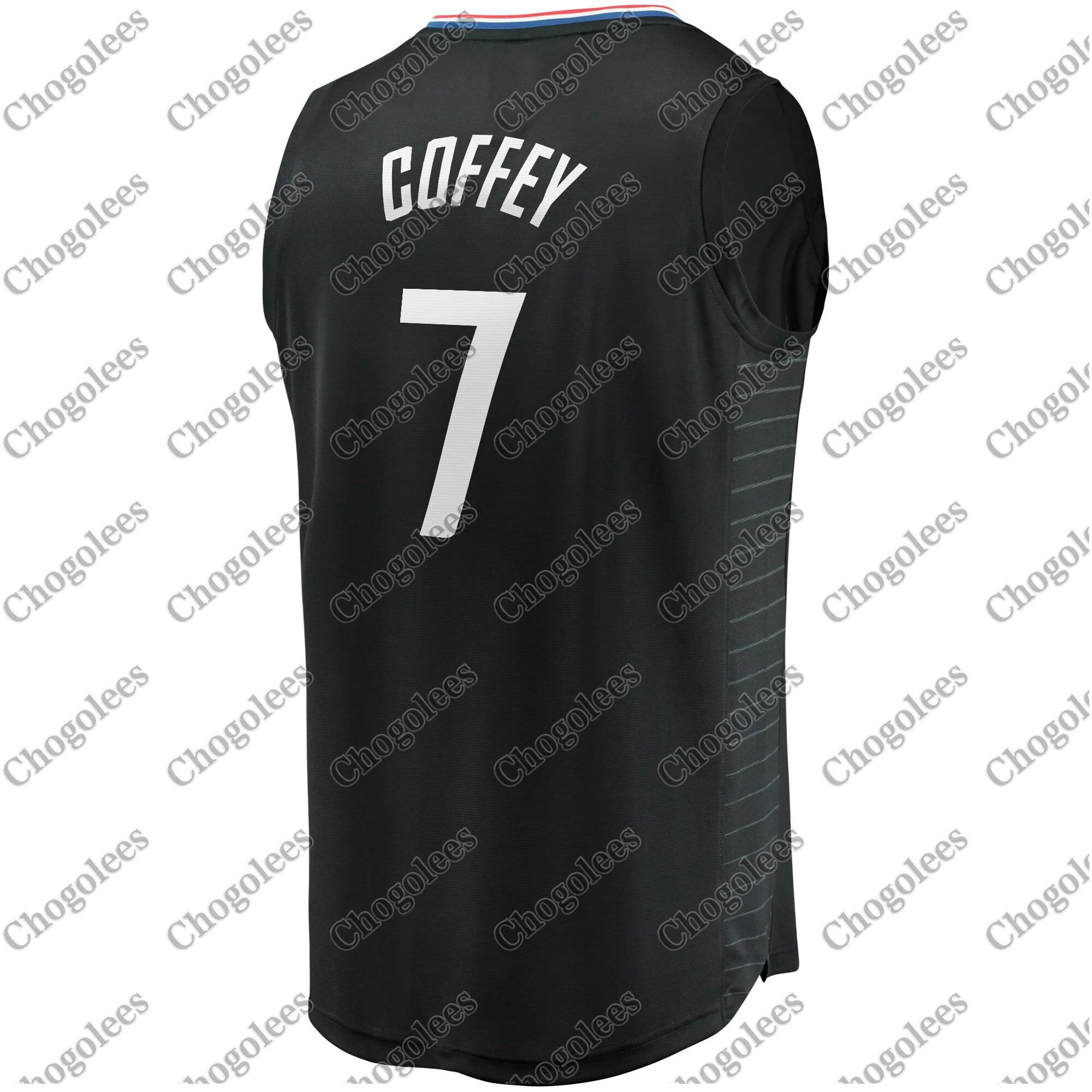 Мужские баскетбольные майки Amir Coffey LA фирменные с быстрым перерывом для игроков