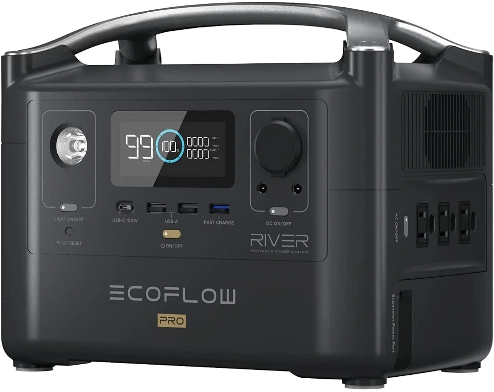 Ecoflow River Pro Portable Power Station 720wh,power Multiple  Devices,recharge 0-80% Within 1 Hour, For Camping, Rv, Outdoors - Outdoor  Tools - AliExpress