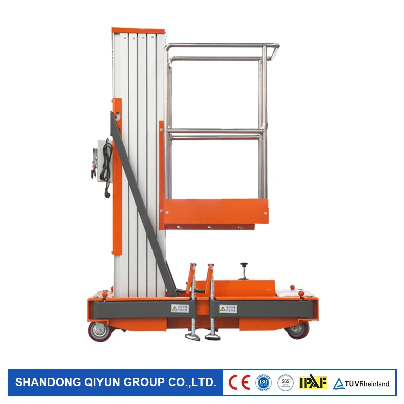 Qiyun CE ISO IPAF TUV F2B 4-10 м 100 кг кВт подъемный стол из алюминиевого сплава подъемная