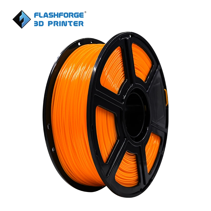 Flashforge PLA нити 1,75 мм 1 кг набор «сделай сам» для 3D принтеры - Цвет: PLA 1kg orange