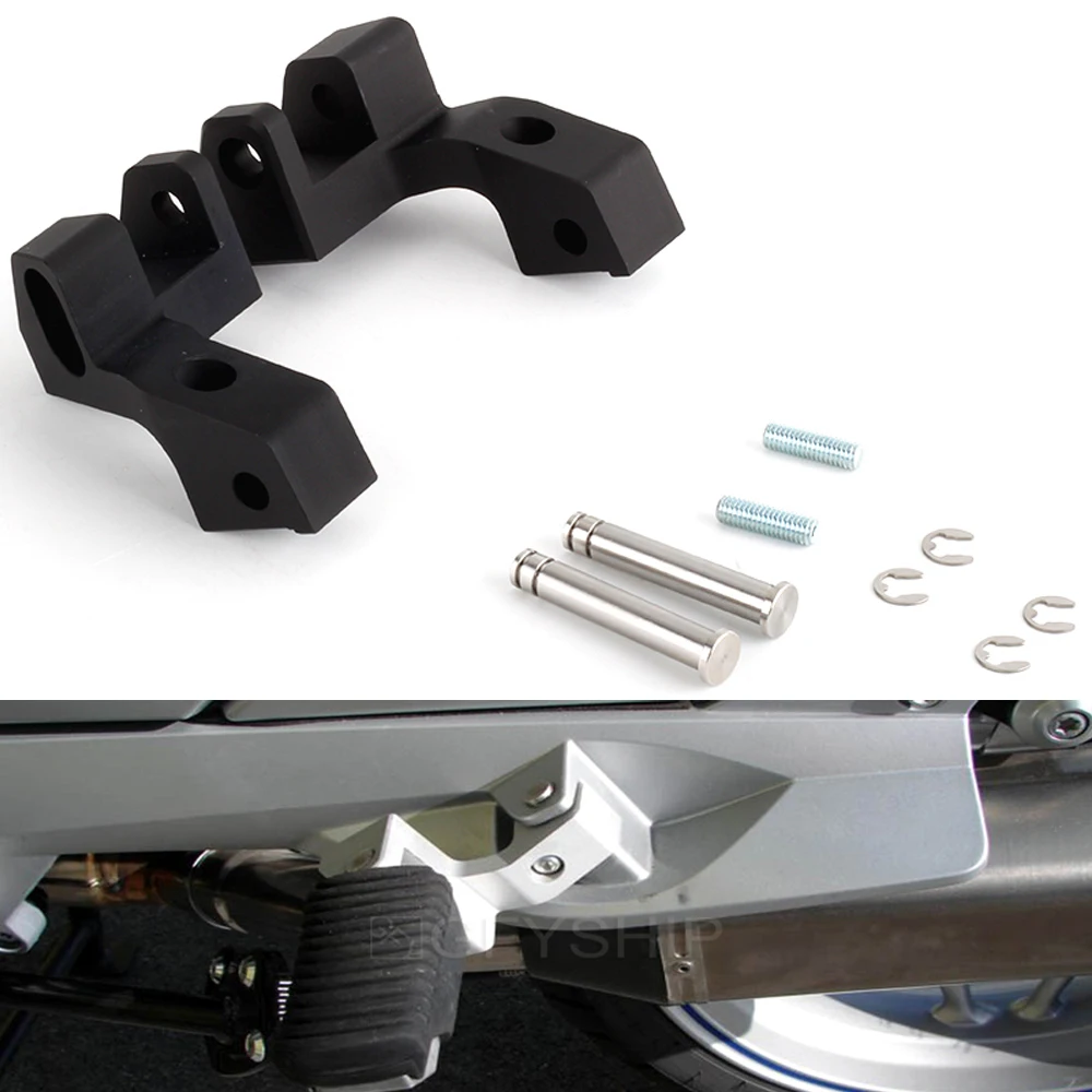 

For BMW R1200RT 2005-2018 / R1250RT 2019 2020 2021 Passenger Foot Pegs Motorcycle Footpeg Lowering Kit Rear R1200 RT R1250 RT