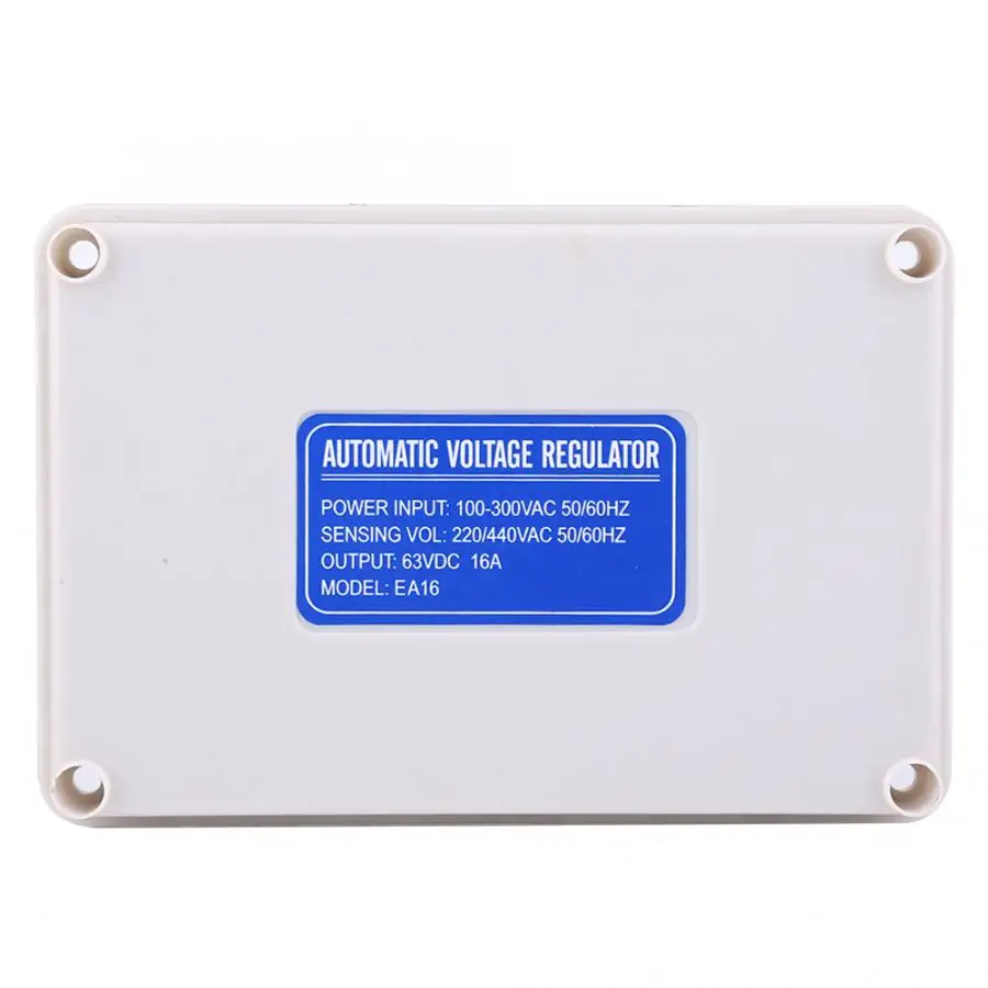 EA16FC AVR 170-510VAC 50/60 автоматический регулятор напряжения для бесщеточный генератор однофазный двухпроводной напряжения