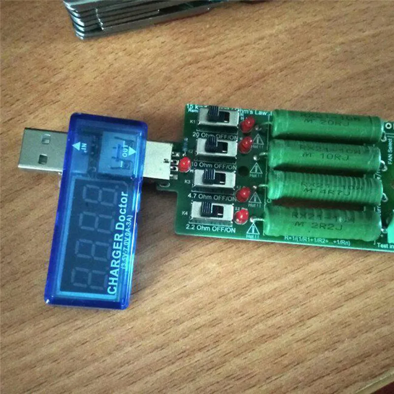 CARPRIE USB вентилятор портативный 1 шт. светодиодный светильник Перезаряжаемый