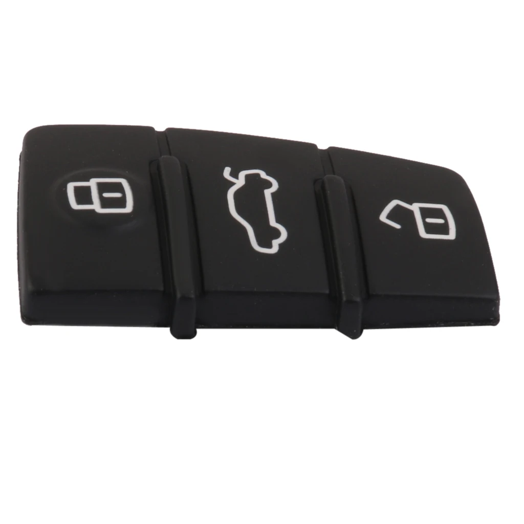 3 Button Replacement Key Fob Shell Case Fit for Audi A3 A4 A5 A6 A8 Keyless Entry Remote Key